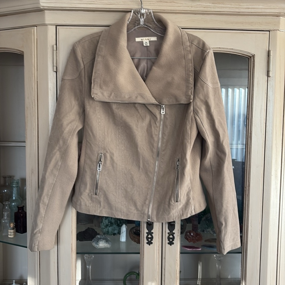 Miami jacket size M, tan